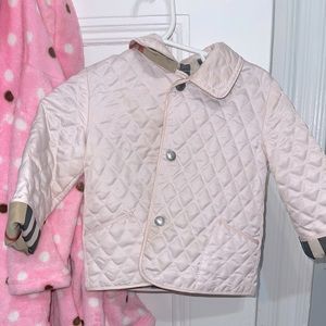 Baby Girls Burberry Coat